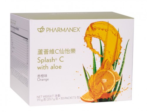 Nuskin Splash  Crystal--ORANGE蘆薈維 C 仙怡樂 (香橙味) - 30 pks  包